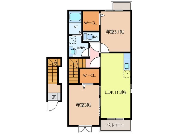 森上駅 徒歩41分 1-2階の物件間取画像